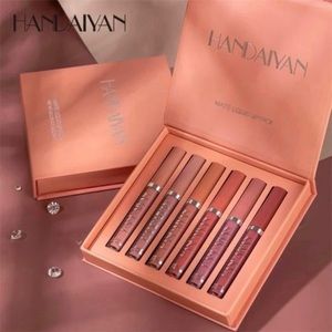 Matte Liquid Lipstick 6 Colors Long Lasting Sexy Lip Stains